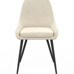 6 chaises en velours mix color gris, terracotta et beige