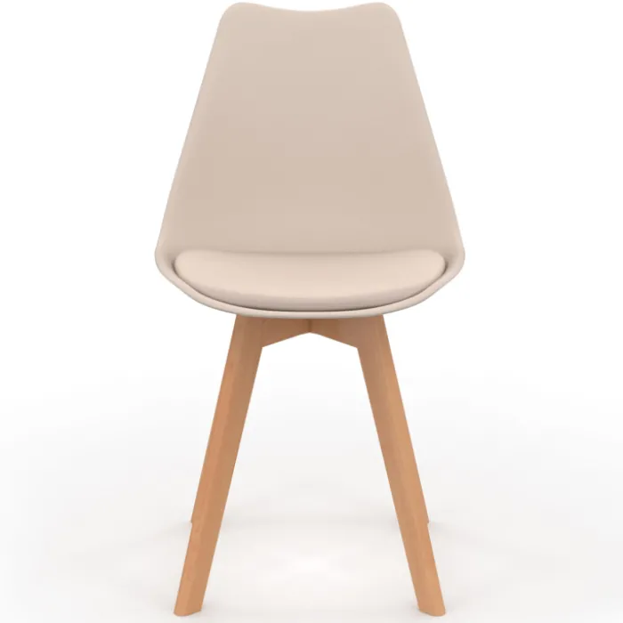 8 chaises scandinaves mix color