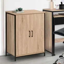 Armoire basse industrielle 2 portes