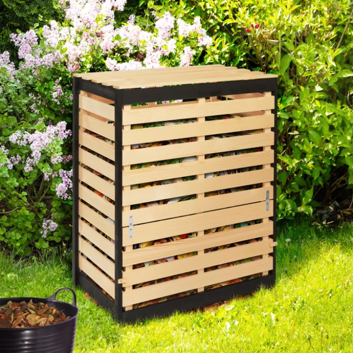 Bac à compost en bois 360 litres