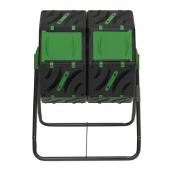 Bac de compostage rotatif double 140L