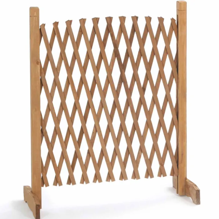 Barrière extensible en bois