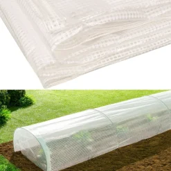 Bâche armée transparente 8x12 m renforcée