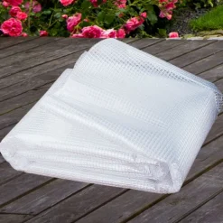 Bâche armée transparente 5x8 m renforcée