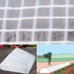 Bâche armée transparente 4x6 m renforcée