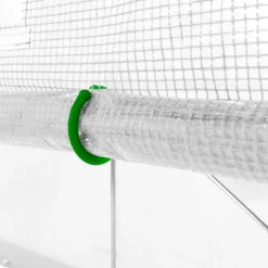 Bâche de rechange 130gr/m² pour serre à tomates 3m² blanche relevable