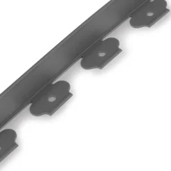 Bordures de jardin flexibles gris anthracite