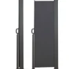 Brise vue enroulable gris 400x200 cm