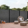 Brise vue gris 1,2 m x 10 m occultant 400 g/m²