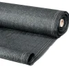 Brise vue gris 1,8 m x 10 m occultant 400 gr/m²