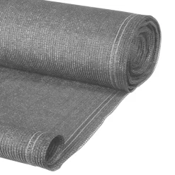Brise vue gris clair 1,5 m x 10 m occultant 220 g/m²