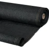 Brise vue 1,5m x 10m noir occultant 220g m²