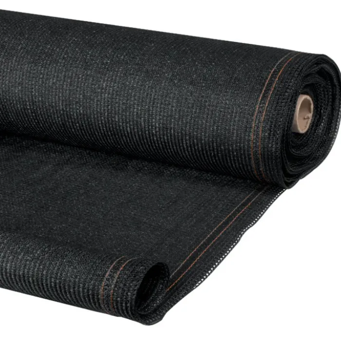Brise vue 1,5m x 10m noir occultant 220g m²