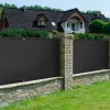 Brise vue noir 1,5 m x 10 m occultant et résistant 400 g/m²