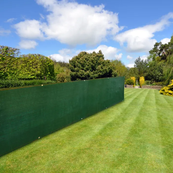 Brise vue vert 1,2m x 10m occultant 220g m²