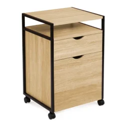 Caisson de bureau 2 tiroirs pour imprimante
