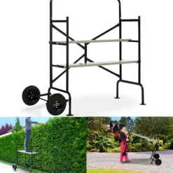Échafaudage roulant et pliable hauteur de travail 2,5m