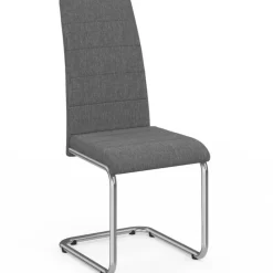 Chaises design gris anthracite pour salle à manger