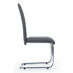 Chaises grises design pour salle à manger MIA