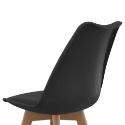 Chaises scandinaves mix color grises, blanches et noires