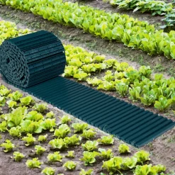 Chemin potager 5 m à dérouler en plastique vert