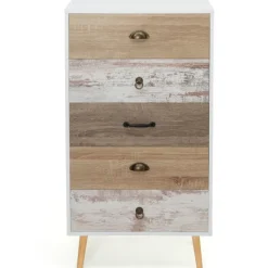 Chiffonnier scandinave 5 tiroirs