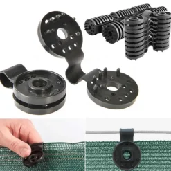 Clips et attaches brise vue x20 pcs