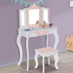 Coiffeuse enfant avec tiroirs