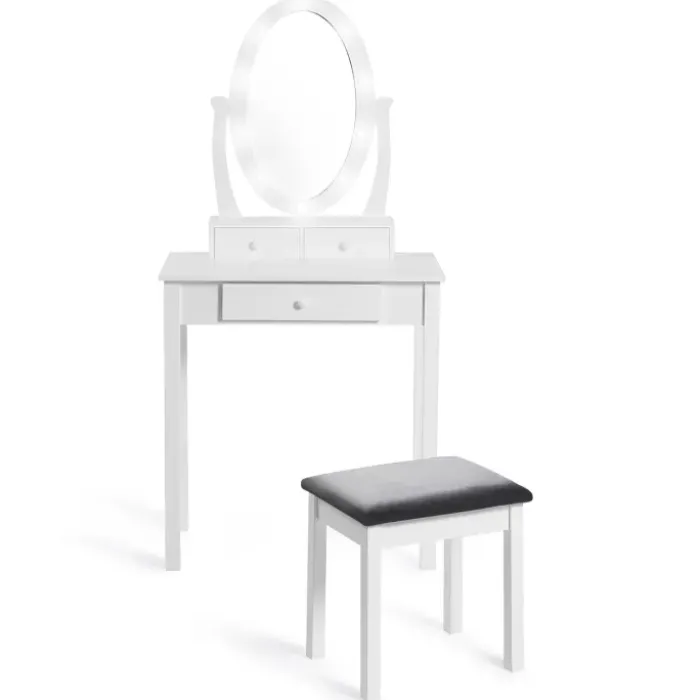 Coiffeuse miroir led