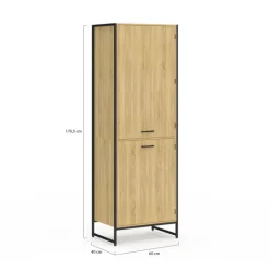 Colonne cuisine industrielle 2 portes