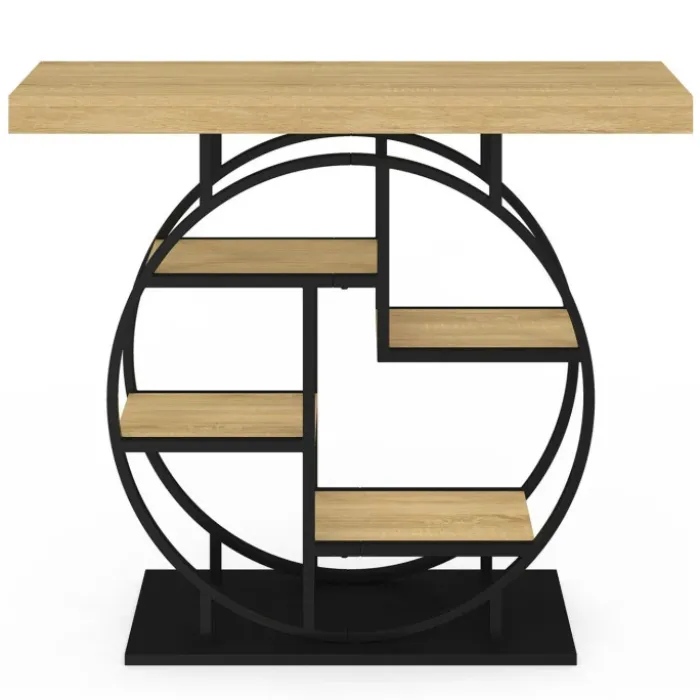 Console étagère design industriel