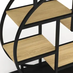 Console étagère design industriel