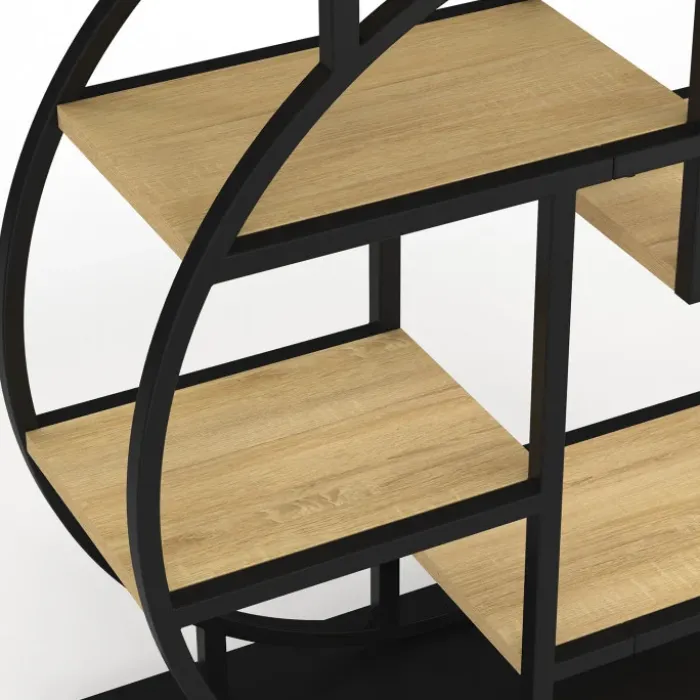 Console étagère design industriel