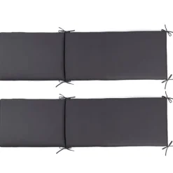 Coussins transat gris 190 cm