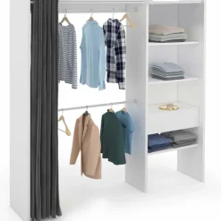 Dressing extensible blanc et gris