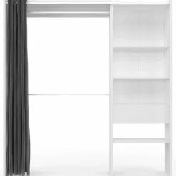 Dressing extensible blanc et gris