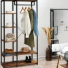Dressing penderie avec étagères style industriel