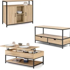 Ensemble de meuble salon style industriel