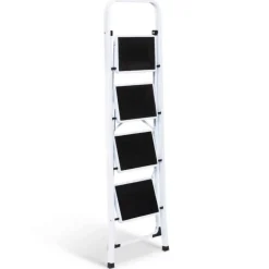 Escabeau 4 marches pliable