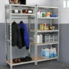 Etagère charge lourde 8 plateaux avec vestiaire