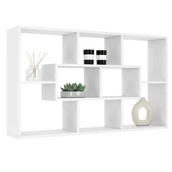 Etagère murale blanche