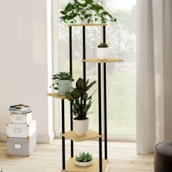 Etagère porte plante design industriel