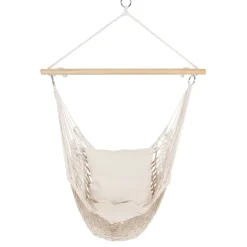 Fauteuil suspendu macramé
