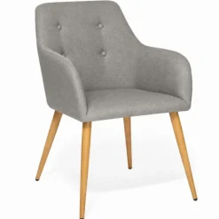 Fauteuils scandinaves gris