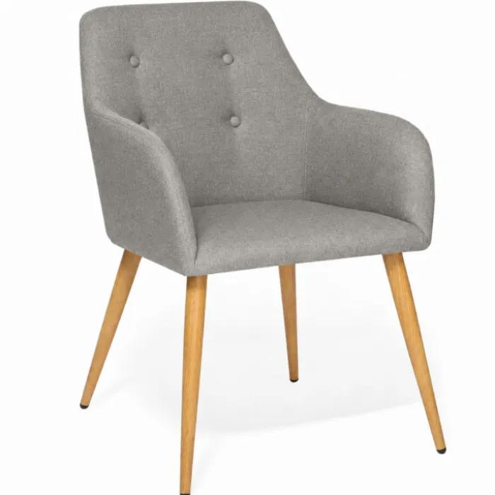 Fauteuils scandinaves gris