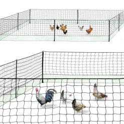 Filet de clôture pour poulailler 24 mètres