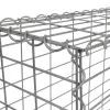 Gabions pour pierre (jardin) 100 x 30 x 30 cm : lot de 2