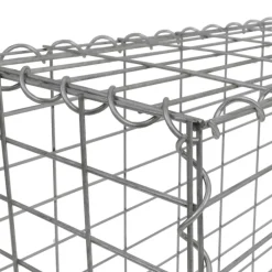 Gabions pour pierre (jardin) 100 x 30 x 30 cm : lot de 2