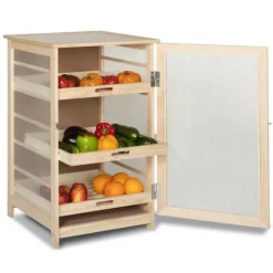 Garde-manger bois pour fruits et légumes