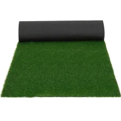 Gazon artificiel 20 mm d’épaisseur 1x10 m pour jardin/balcon